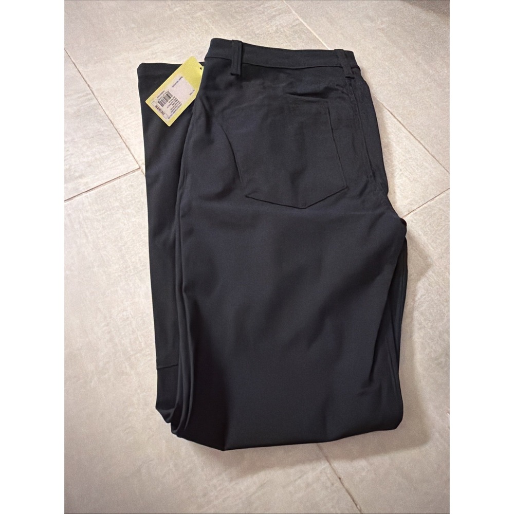 All in Motion Mens Golf Pants Black 32x32 Performance Stretch Chino NWT
